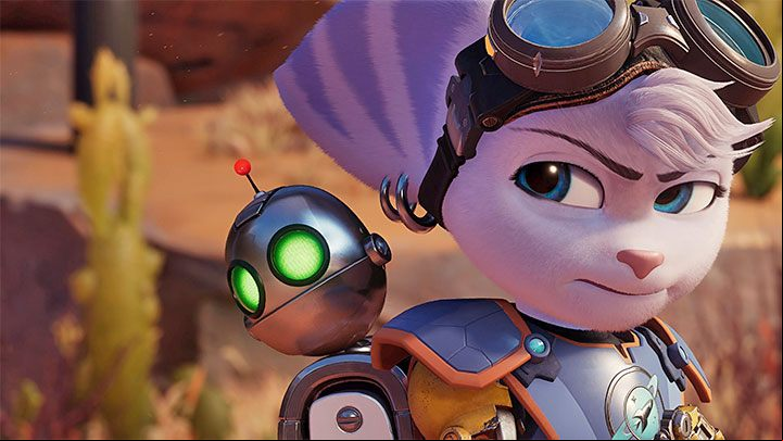 Depending on the chapter, Rivet may be accompanied by Clank or Kit - Ratchet & Clank Rift Apart: Playable Characters - Basics - Ratchet & Clank Rift Apart Guide