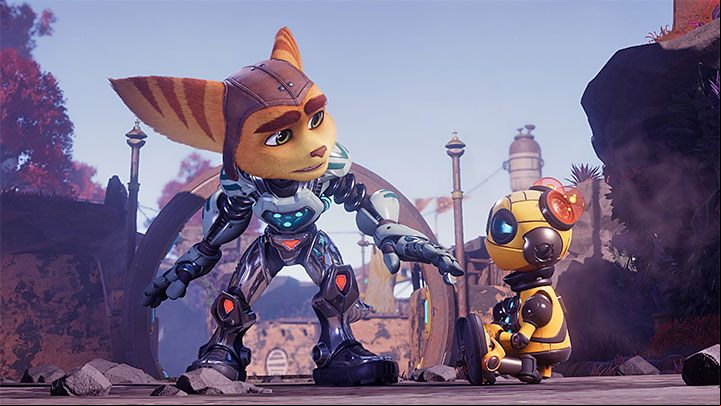 Kit is a brand new character who, like Clank, is a small robot - Ratchet & Clank Rift Apart: Playable Characters - Basics - Ratchet & Clank Rift Apart Guide