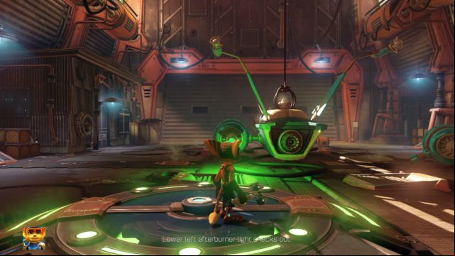 Direct the camera on the highlighted parts of the ship. - Ratchet & Clank: Planet Veldin - Walkthrough - Walkthrough - Ratchet and Clank Game Guide & Walkthrough