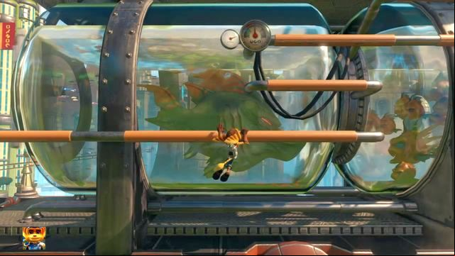 One can wonder why someone needs fish like those... - Ratchet & Clank: Planet Kerwan - Walkthrough - Walkthrough - Ratchet and Clank Game Guide & Walkthrough