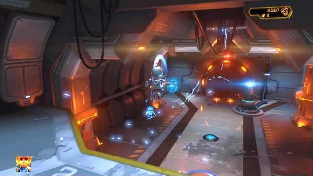 Use a Powerbot to open the age. - Ratchet & Clank: Planet Nebula G34 - Walkthrough - Walkthrough - Ratchet and Clank Game Guide & Walkthrough