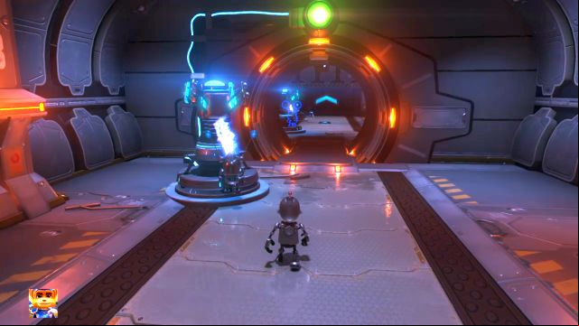 Get back to the previous room. - Ratchet & Clank: Planet Nebula G34 - Walkthrough - Walkthrough - Ratchet and Clank Game Guide & Walkthrough