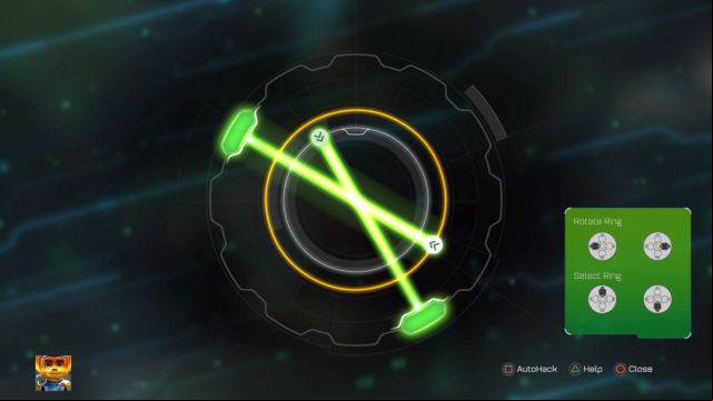 The correct laser arrangement. - Ratchet & Clank: Planet Nebula G34 - Walkthrough - Walkthrough - Ratchet and Clank Game Guide & Walkthrough