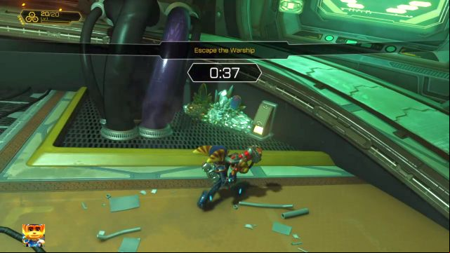 Dont forget to collect Raritarium from a deposit. - Ratchet & Clank: Planet Nebula G34 - Walkthrough - Walkthrough - Ratchet and Clank Game Guide & Walkthrough