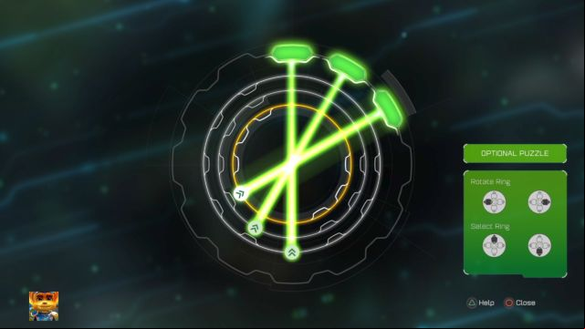 The correct laser arrangement. - Ratchet & Clank: Planet Nebula G34 - Walkthrough - Walkthrough - Ratchet and Clank Game Guide & Walkthrough