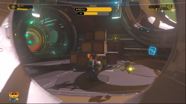 The last item to collect during your visit on this planet. - Ratchet & Clank: Planet Nebula G34 - Walkthrough - Walkthrough - Ratchet and Clank Game Guide & Walkthrough