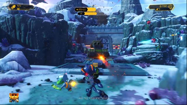 Another opportunity to make use of the Warmonger. - Ratchet & Clank: Planet Batalia - Walkthrough - Walkthrough - Ratchet and Clank Game Guide & Walkthrough