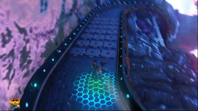 Wait for the fire trap to activate and follow the flame. - Ratchet & Clank: Planet Batalia - Walkthrough - Walkthrough - Ratchet and Clank Game Guide & Walkthrough