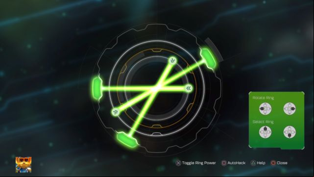 The proper arrangement of the lasers. - Ratchet & Clank: Planet Batalia - Walkthrough - Walkthrough - Ratchet and Clank Game Guide & Walkthrough