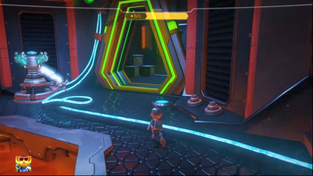 An unlocked age to the next room. - Ratchet & Clank: Planet Quartu - Walkthrough - Walkthrough - Ratchet and Clank Game Guide & Walkthrough
