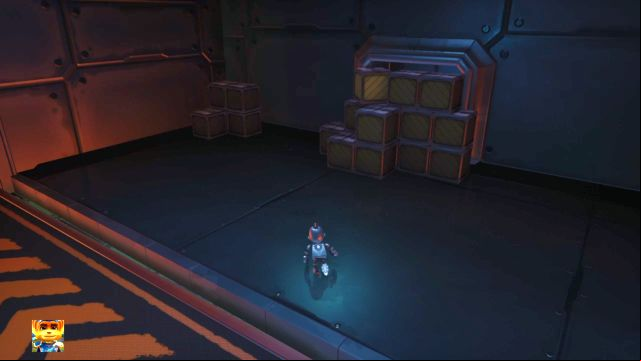 You will find Raritarium behind those boxes. - Ratchet & Clank: Planet Quartu - Walkthrough - Walkthrough - Ratchet and Clank Game Guide & Walkthrough