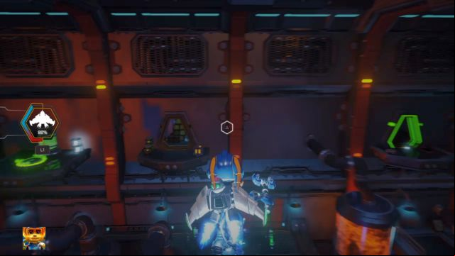 The room on the lower floor hides a Raritarium deposit. - Ratchet & Clank: Planet Quartu - Walkthrough - Walkthrough - Ratchet and Clank Game Guide & Walkthrough
