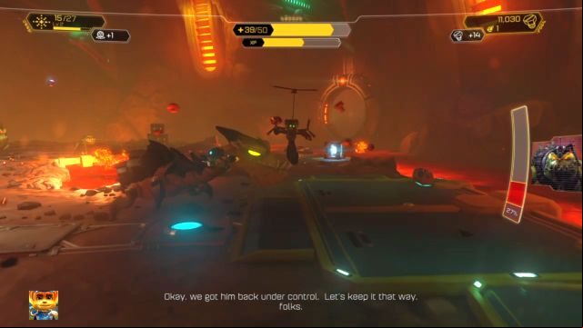 From time to time the boss will fall back, and the arena will be flooded with enemies. - Ratchet & Clank: Blargian Snagglebeast - boss, how to beat? - Bosses - Ratchet and Clank Game Guide & Walkthrough
