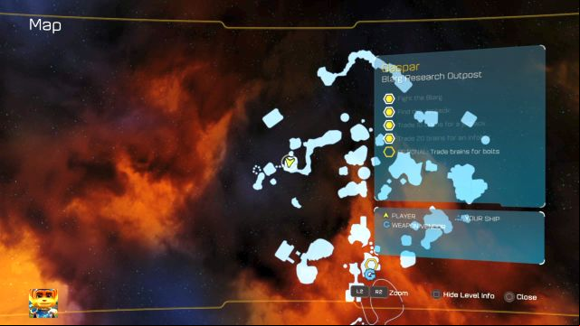 The location of the third bolt on this planet. - Ratchet & Clank: Gold Bolts - list - Collectibles - Ratchet and Clank Game Guide & Walkthrough