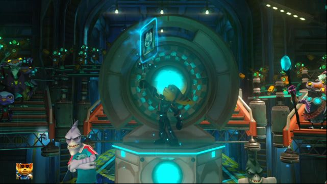 Winning the race on the Gold rank will reward you with the card. - Ratchet & Clank: RYNO holocards - list - Collectibles - Ratchet and Clank Game Guide & Walkthrough
