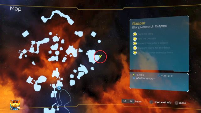 The location of the building. - Ratchet & Clank: RYNO holocards - list - Collectibles - Ratchet and Clank Game Guide & Walkthrough