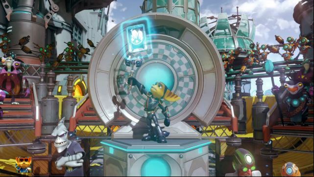 Winning the race on the Gold rank will reward you with the card. - Ratchet & Clank: RYNO holocards - list - Collectibles - Ratchet and Clank Game Guide & Walkthrough