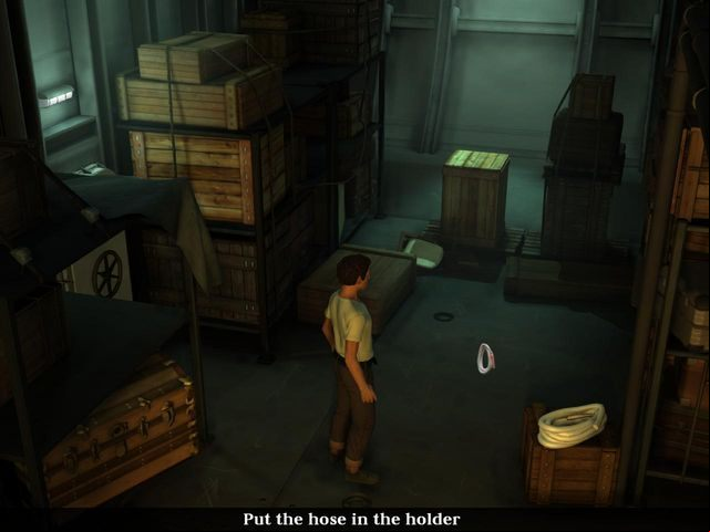 Examining the cargo hold - The next day | Chapter 7 - On the ship - Chapter 7 - On the ship - The Raven Remastered Game Guide