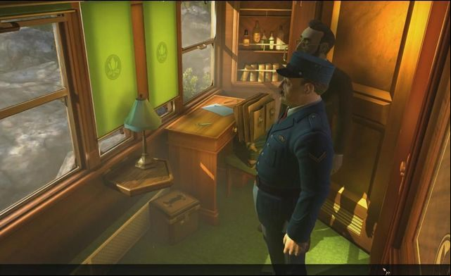 Luciens compartment - A Train in the Alps | Chapter 1 - Switzerland - Chapter 1 - Switzerland - The Raven Remastered Game Guide