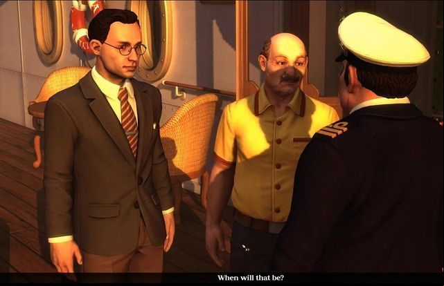 Meeting the captain - Dock in Venice | Chapter 2 - Ah, Venice! - Chapter 2 - Ah, Venice! - The Raven Remastered Game Guide