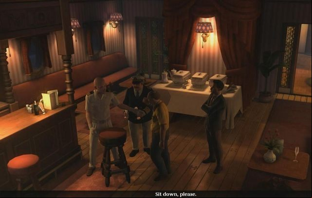 Visit in the bar - MS Lydia | Chapter 2 - Ah, Venice! - Chapter 2 - Ah, Venice! - The Raven Remastered Game Guide