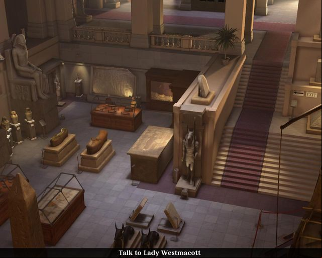 Exposition - Museum p.1| Chapter 4 - Cairo - Chapter 4 - Cairo - The Raven Remastered Game Guide