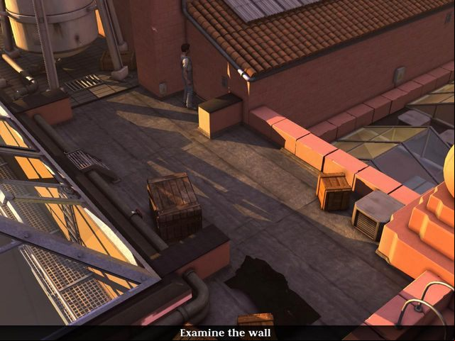 Examining the roof - In front of the museum | Chapter 8 - Cairo (part 2) - Chapter 8 - Cairo (part 2) - The Raven Remastered Game Guide