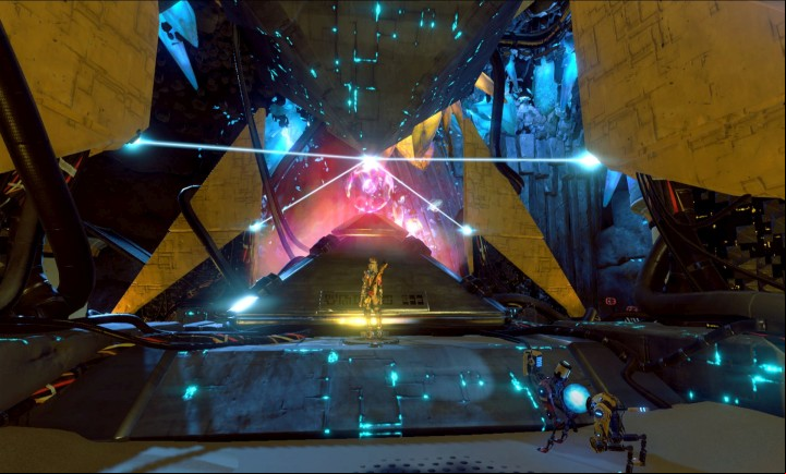 After collecting all the cores, you can finally activate Pylon 512. - Mission 3: Status Check | Walkthrough - Walkthrough - ReCore Game Guide