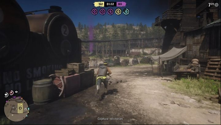 Cooperate with other players to capture points on the arena - Red Dead Online Guide