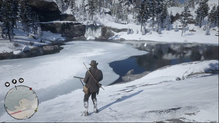 You have to go after the bison with heavy weapon - Red Dead Redemption 2: Legendary White Bison - maps, tips - Legendary Animals - Red Dead Redemption 2 Guide