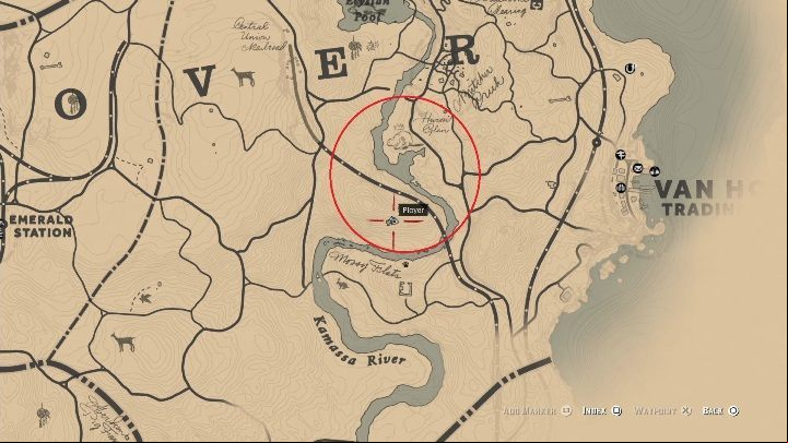 1 - Red Dead Redemption 2: Legendary Beaver - maps, tips - Legendary Animals - Red Dead Redemption 2 Guide