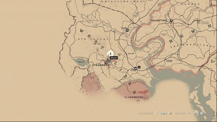 You can rob the general store in Strawberry - Red Dead Redemption 2: Store robbery - walkthrough, map - Side quests - Red Dead Redemption 2 Guide