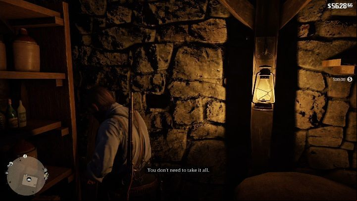 Threaten the store owner once again - he will tell you where are the money - Red Dead Redemption 2: Store robbery - walkthrough, map - Side quests - Red Dead Redemption 2 Guide