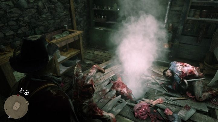 The Meteorite is inside the cabin - Red Dead Redemption 2: Unique items - maps, locations, tips - Secrets and collectibles - Red Dead Redemption 2 Guide