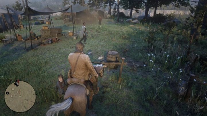 How to unlock: Speak with Abigail in the gang hideout - Red Dead Redemption 2: A Fisher of Men - walkthrough - Chapter 2 - Horseshoe Overlook - Red Dead Redemption 2 Guide