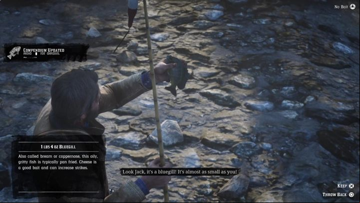 Reach the fishing spot - Red Dead Redemption 2: A Fisher of Men - walkthrough - Chapter 2 - Horseshoe Overlook - Red Dead Redemption 2 Guide