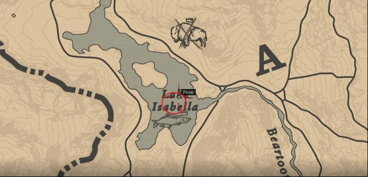 1 - Red Dead Redemption 2: Legendary Sockeye Salmon - maps, tips - Legendary fish - Red Dead Redemption 2 Guide
