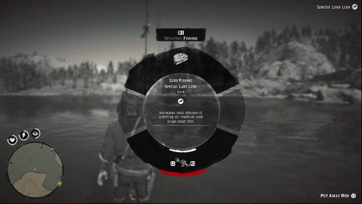 To catch this legendary, youll need the Special Lake Lure - Red Dead Redemption 2: Legendary Smallmouth bass - maps, tips - Legendary fish - Red Dead Redemption 2 Guide