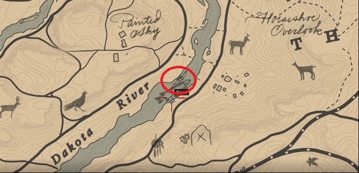 1 - Red Dead Redemption 2: Legendary Chain Pickerel - maps, tips - Legendary fish - Red Dead Redemption 2 Guide