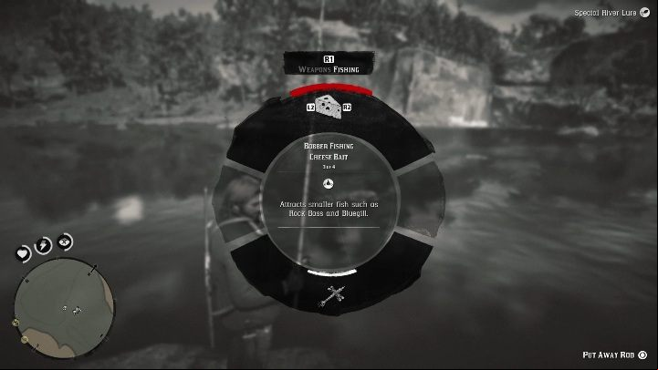 To catch the Legendary Perch, you have to use the Special Lake Lure - Red Dead Redemption 2: Legendary Perch - maps, tips - Legendary fish - Red Dead Redemption 2 Guide