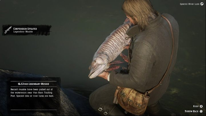3 - Red Dead Redemption 2: Legendary Muskie - maps, tips - Legendary fish - Red Dead Redemption 2 Guide