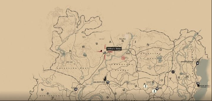 1 - Red Dead Redemption 2: Homestead Stashes Treasure Map - all homesteads - Secrets and collectibles - Red Dead Redemption 2 Guide