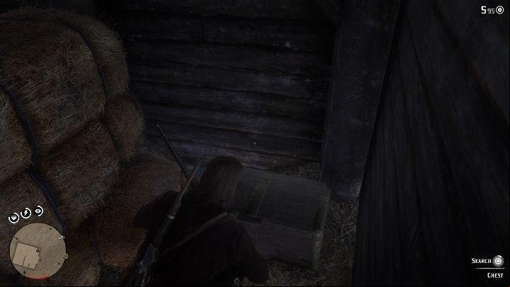 Hop on a ladder in the barn and climb up - Red Dead Redemption 2: Homestead Stashes Treasure Map - all homesteads - Secrets and collectibles - Red Dead Redemption 2 Guide