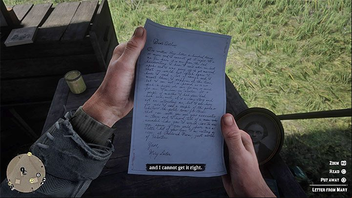 How to unlock: Read the letter from Mary and meet her in the womans house - Red Dead Redemption 2: We Loved Once and True - walkthrough - Chapter 2 - Horseshoe Overlook - Red Dead Redemption 2 Guide