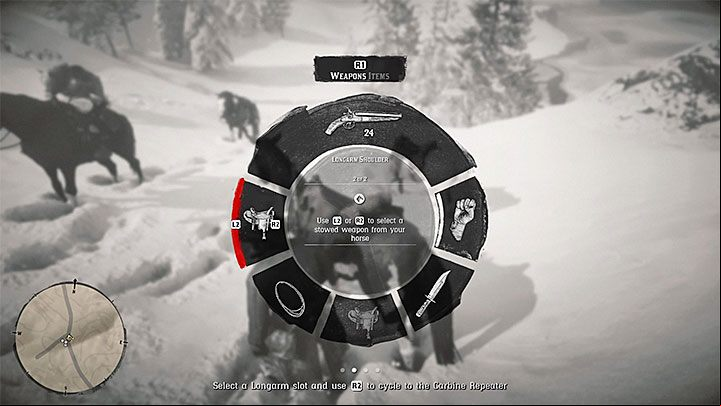 Fortunately, the solution to the problem of disappearing weapons is very simple - Red Dead Redemption 2: Weapons - why have they disappeared from inventory? - Combat - Red Dead Redemption 2 Guide