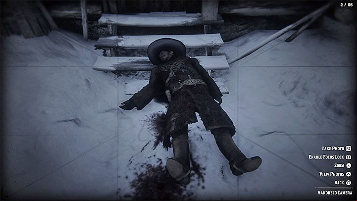 Approach the gunslingers corpse - Red Dead Redemption 2: The Noblest of Man, and a Woman - walkthrough, map - Side quests - Red Dead Redemption 2 Guide