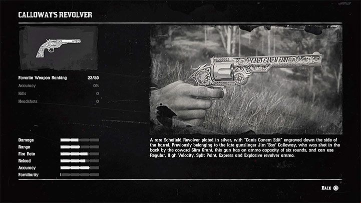 When you have finished your mission, be sure to search Calloways body - Red Dead Redemption 2: The Noblest of Man, and a Woman - walkthrough, map - Side quests - Red Dead Redemption 2 Guide