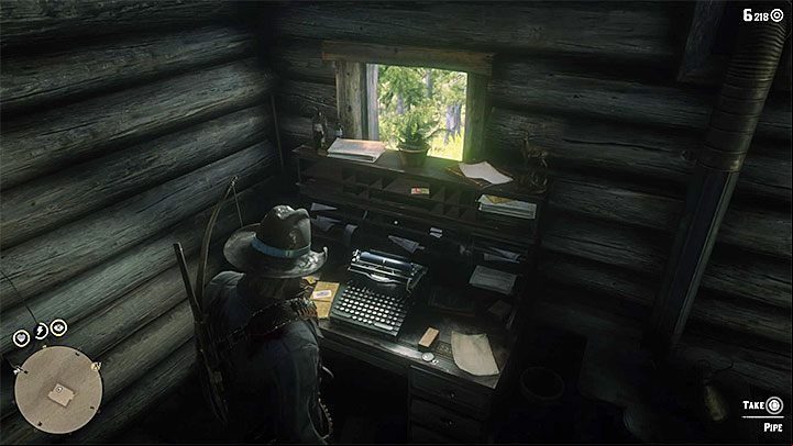 A Grizzly bear is inside the cabin - the animal will attack Arthur - Red Dead Redemption 2: Item requests for the gang - list, maps, tips - Secrets and collectibles - Red Dead Redemption 2 Guide