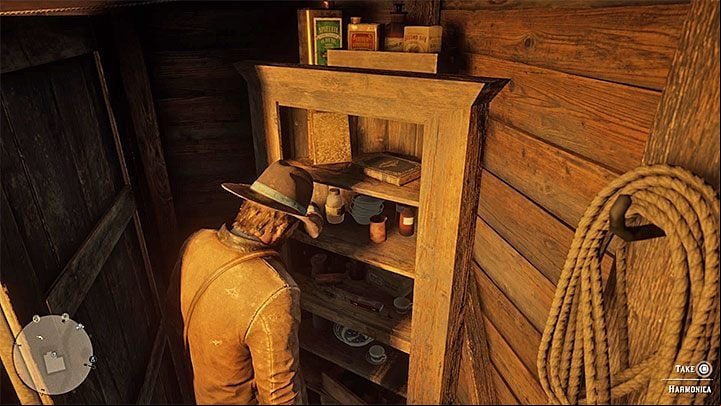 Enter the main building - Red Dead Redemption 2: Item requests for the gang - list, maps, tips - Secrets and collectibles - Red Dead Redemption 2 Guide