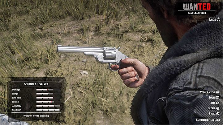 Schofield Revolver is one of the best revolvers in the game - Red Dead Redemption 2: The best weapons guide - Game basics - Red Dead Redemption 2 Guide